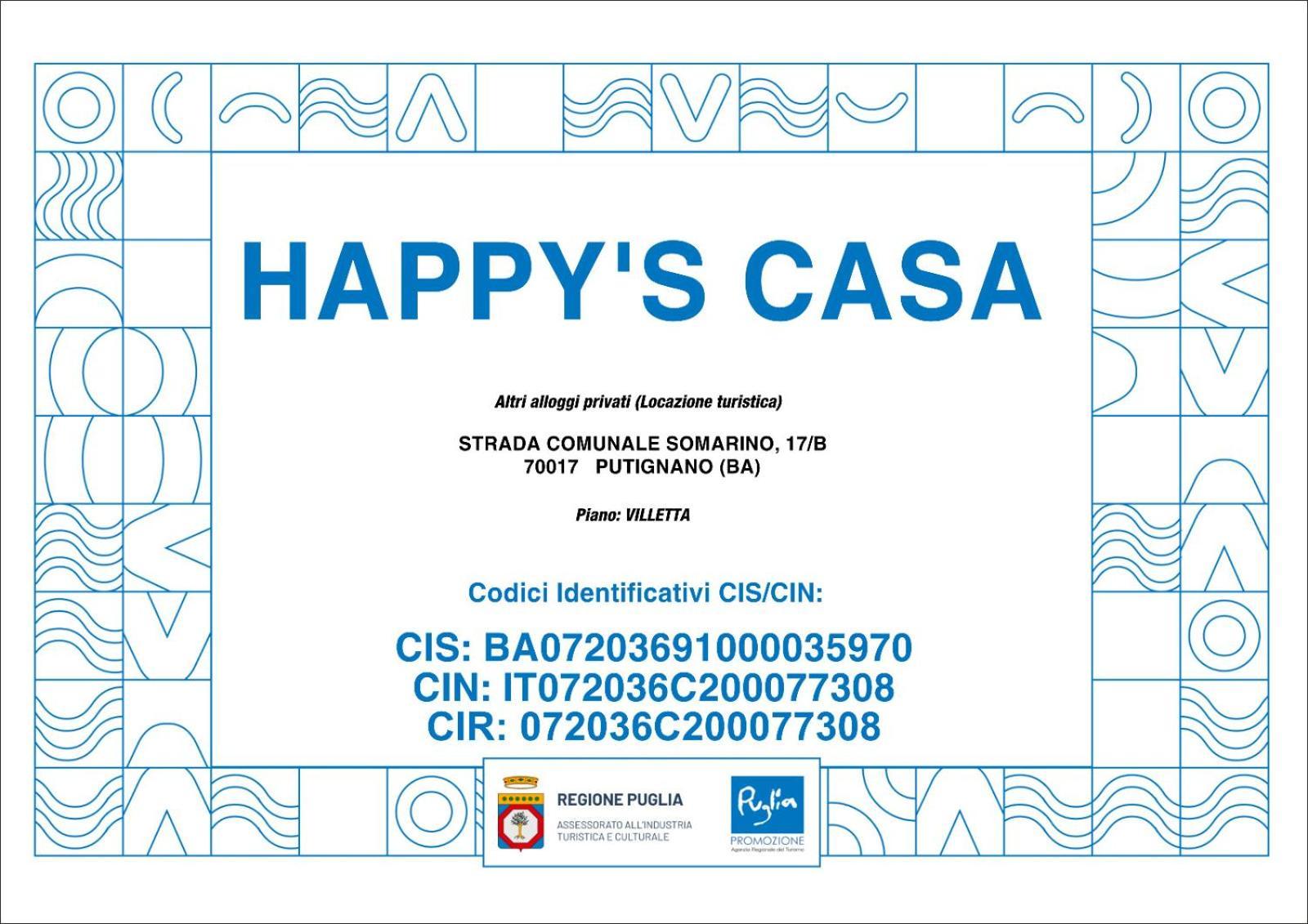 Happy'S Casa Hotel Putignano Ngoại thất bức ảnh